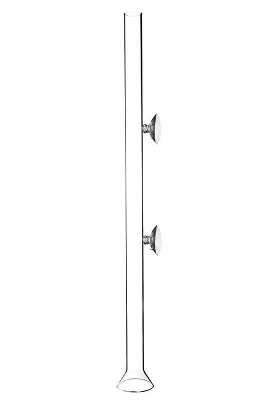 Aqg szklana rurka do karmienia krewetek 25cm + przyssawki